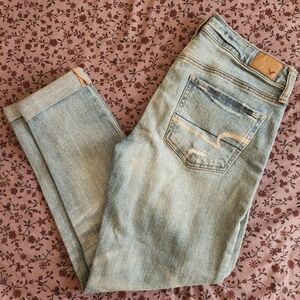 american eagle tomgirl jeans